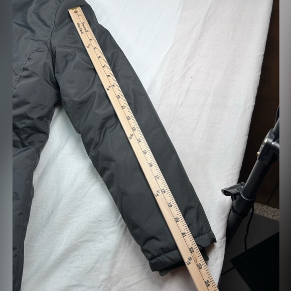 Madden Girl Black Hooded Winter Coat Jacket Faux Fur Trim Size S/P - Picture 10 of 15